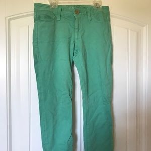 Banana Republic Teal Pants Stretchy 25P